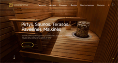 Desktop Screenshot of karkasinespirtys.lt